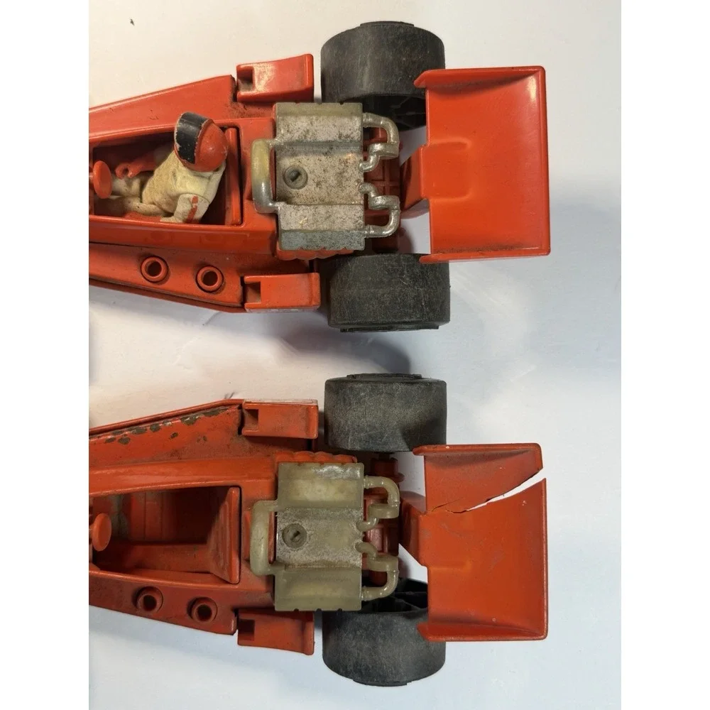 Vintage Tonka A.J. Foyt #14 Indy Race Car x2 1979 One Driver